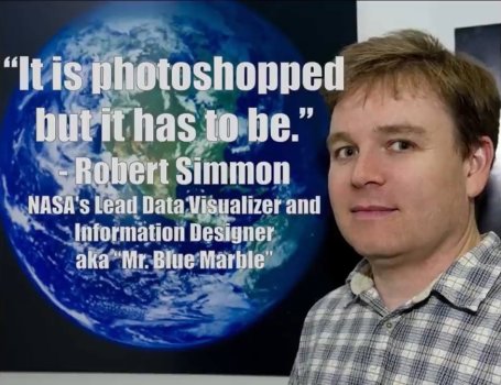 flat earth - NASA says ''It is photoshopped but it has to be.'' - ''Mr. Blue Marble''.jpg