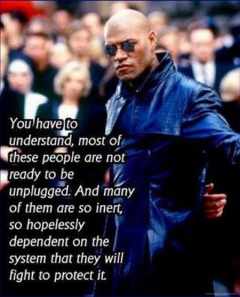 + ''...people are not ready to be unplugged....they will fight to protect [the system].''.jpg