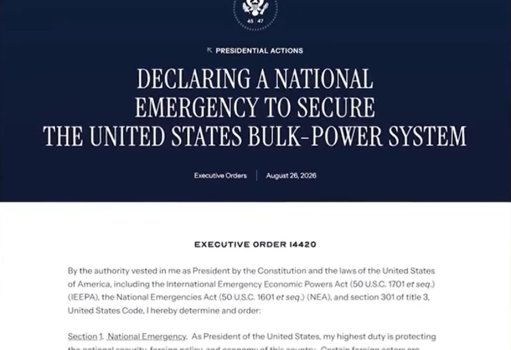 +++ Executive Order 14420 - 26Aug2026 - Declaring a national emergency to secure the United St...jpg