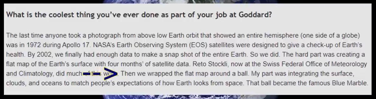 3 - flat earth - NASA wrapped the flat map around a ball = the famous ''Blue Marble''.jpg 3 - flat earth - NASA wrapped the flat map around a ball = the famous ''Blue Marble''.jpg
