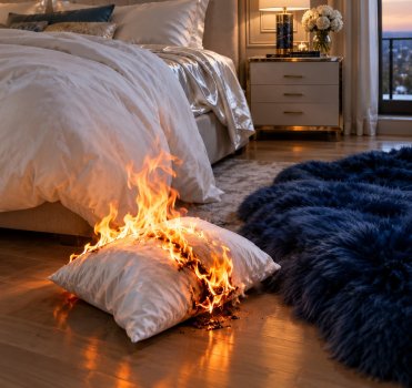 Dream About The Pillow Fire.