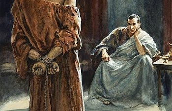 Jesus Being Juedge By Pilate.jpg