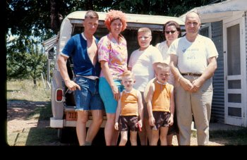 Johnny, LaWanna, Chuck, Wendell, Lula, Dad & Chuck's brother.jpg