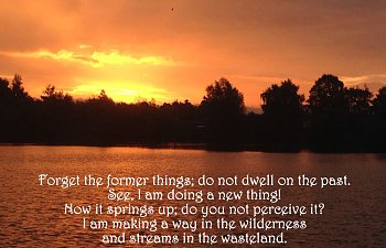 LETTING GO OF THE OLD