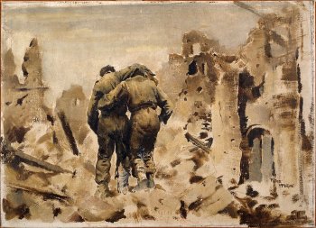 Peter_McIntyre,_Wounded_at_Cassino,_March_1944_(14237860403).jpg