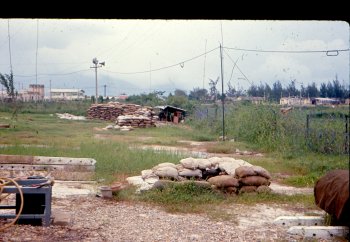 Danang Foxholes & Bunker on Compound 1964-65.jpg