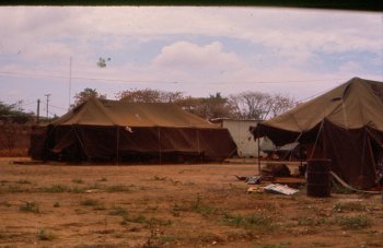 2 Large squad tents at my 1st compound near Santo Domingo.jpg