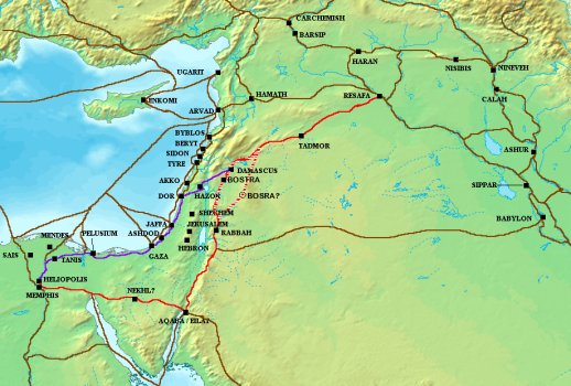 Trade Routes 1st century Middle East.png