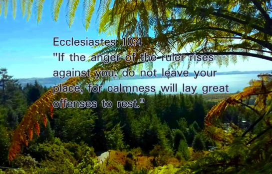 Ecclesiastes 10:4