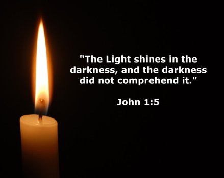 The people who walked in darkness have seen a great light (Isaiah 9:2)