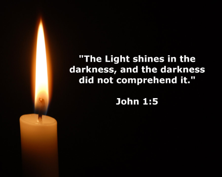 The people who walked in darkness have seen a great light (Isaiah 9:2)