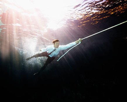 Unfolding Revelation About Rescuing Someone From The Sea. (Open Vision).