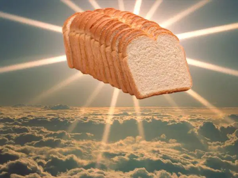 Vision Of A Loaf Of Bread Thrown Into The Sea