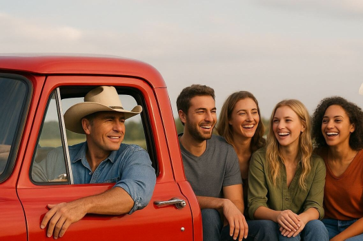 The Pickup Truck And The Eagle: Vision
