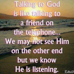 GOD IS LISTENING