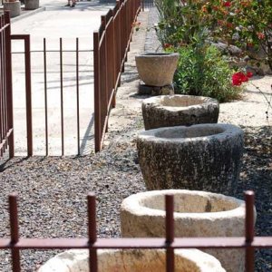 Stone waterpots