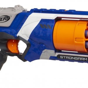 A Nerf N Strike Maverick 20 Blaster