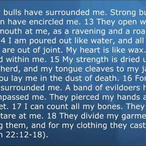 1:52 / 12:01 Did God die on the cross