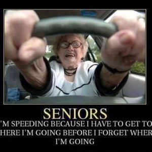 I'm Speeding Because...