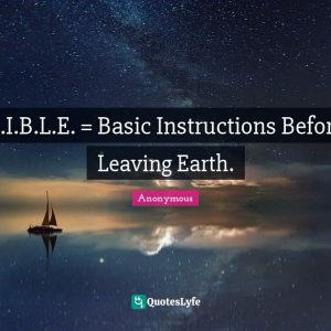Bible - Basic Instructions