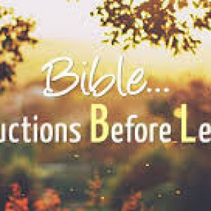 Bible - Basic Instructions 2