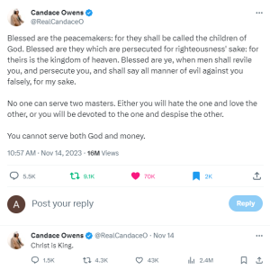 Candace Owens Bible Quotes against Ben Shapiro.png