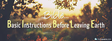 Bible - Basic Instructions 2