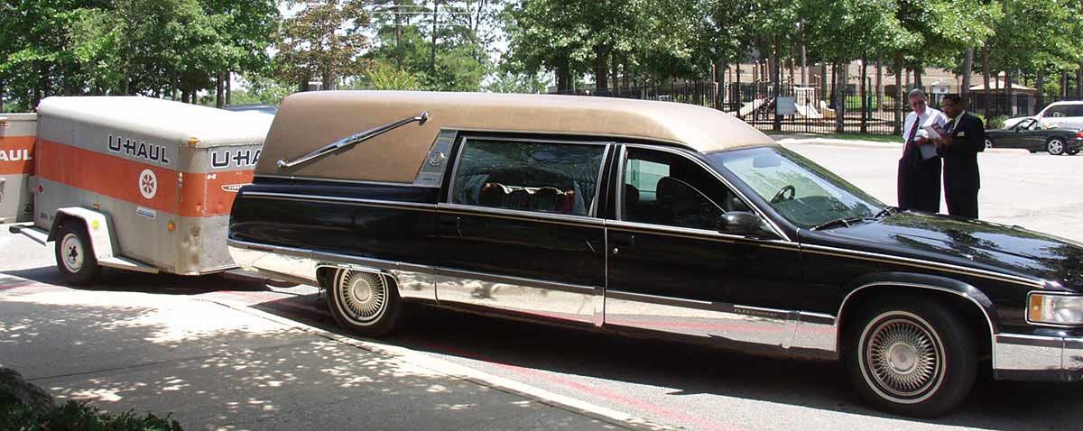 Hearse w/U-Haul