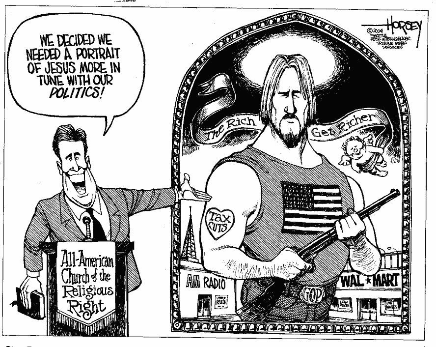 How some people seem to think Jesus should be