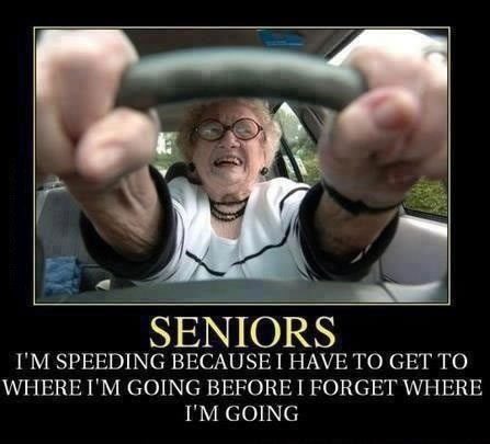 I'm Speeding Because...