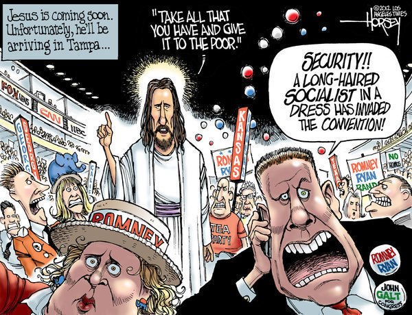 Jesus would have been considered a 'socialist' by some people today