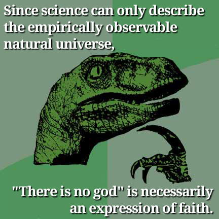 Philosoraptor on atheism