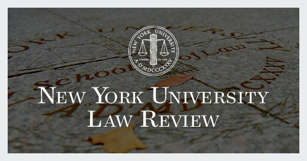 www.nyulawreview.org