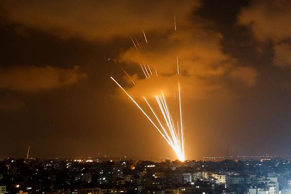 Islamic Jihad fires rockets at Israel from Gaza on August 5, 2022