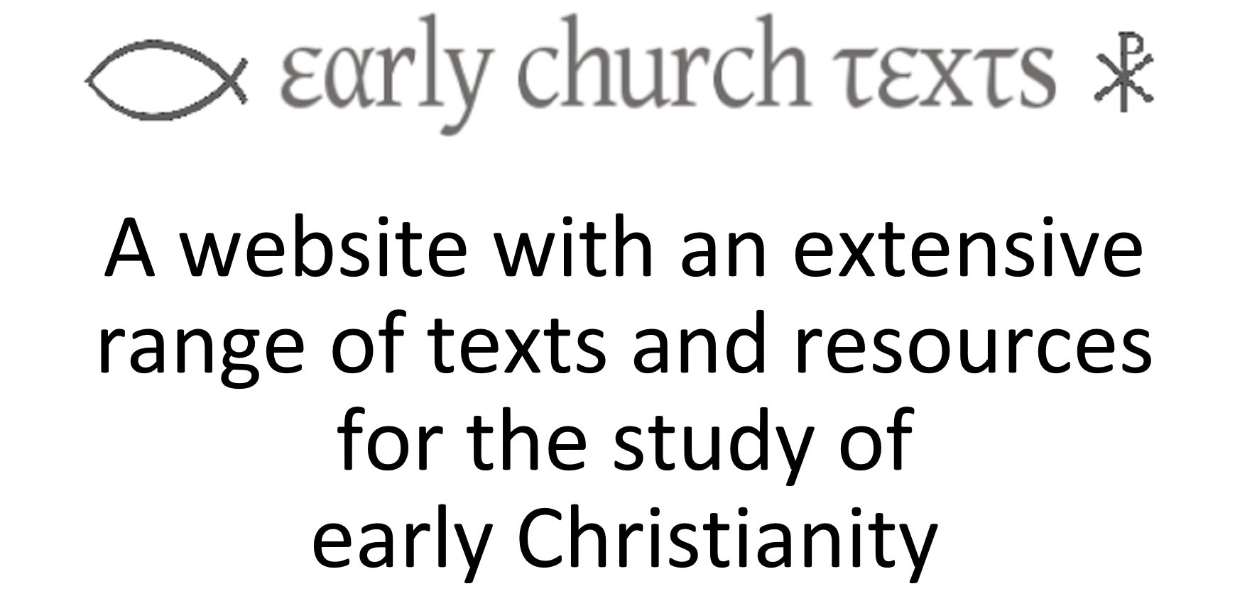 earlychurchtexts.com